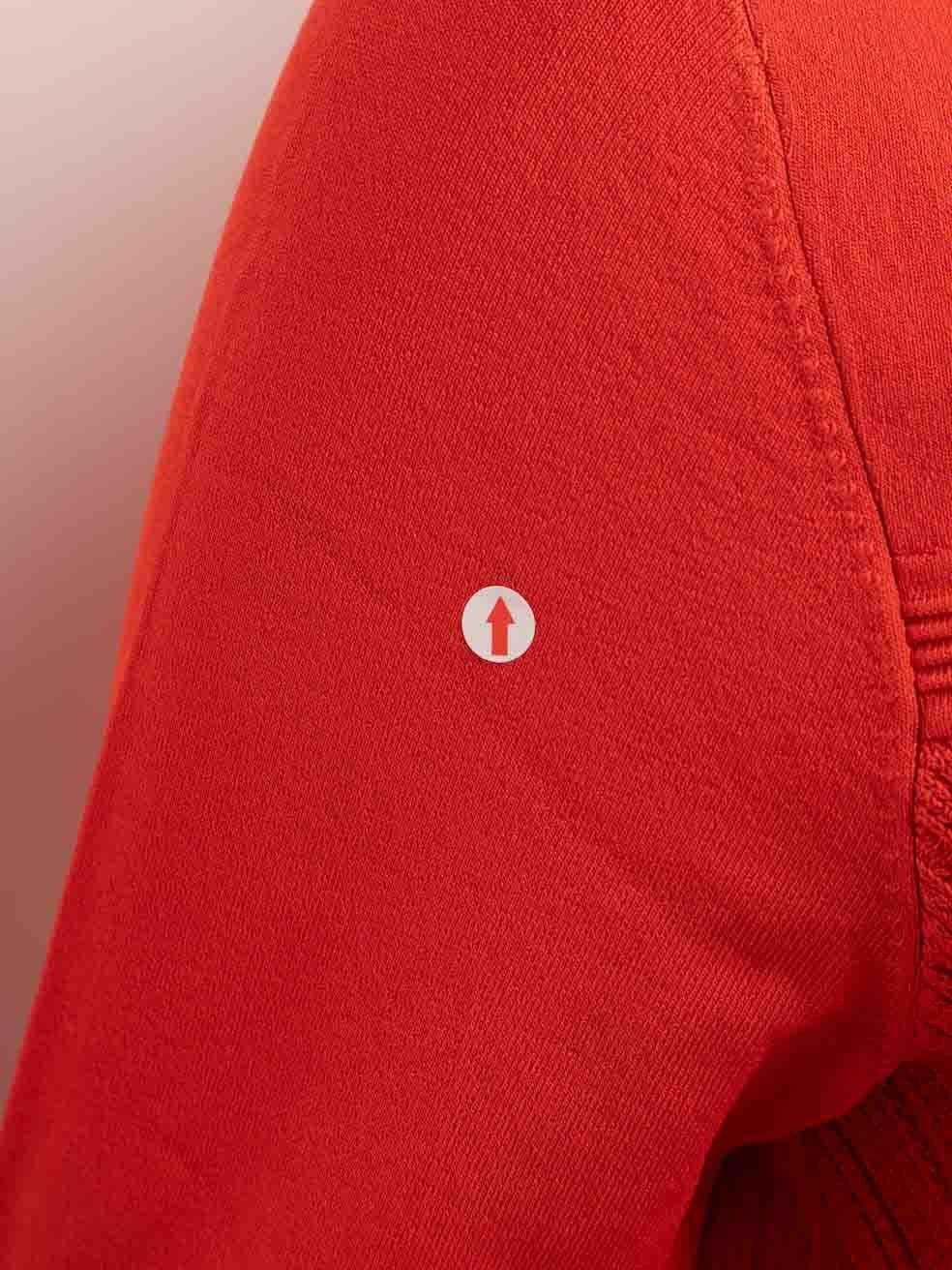 Diane Von Furstenberg - Robe rouge Delta longueur genou, taille S Excellent état - En vente à London, GB