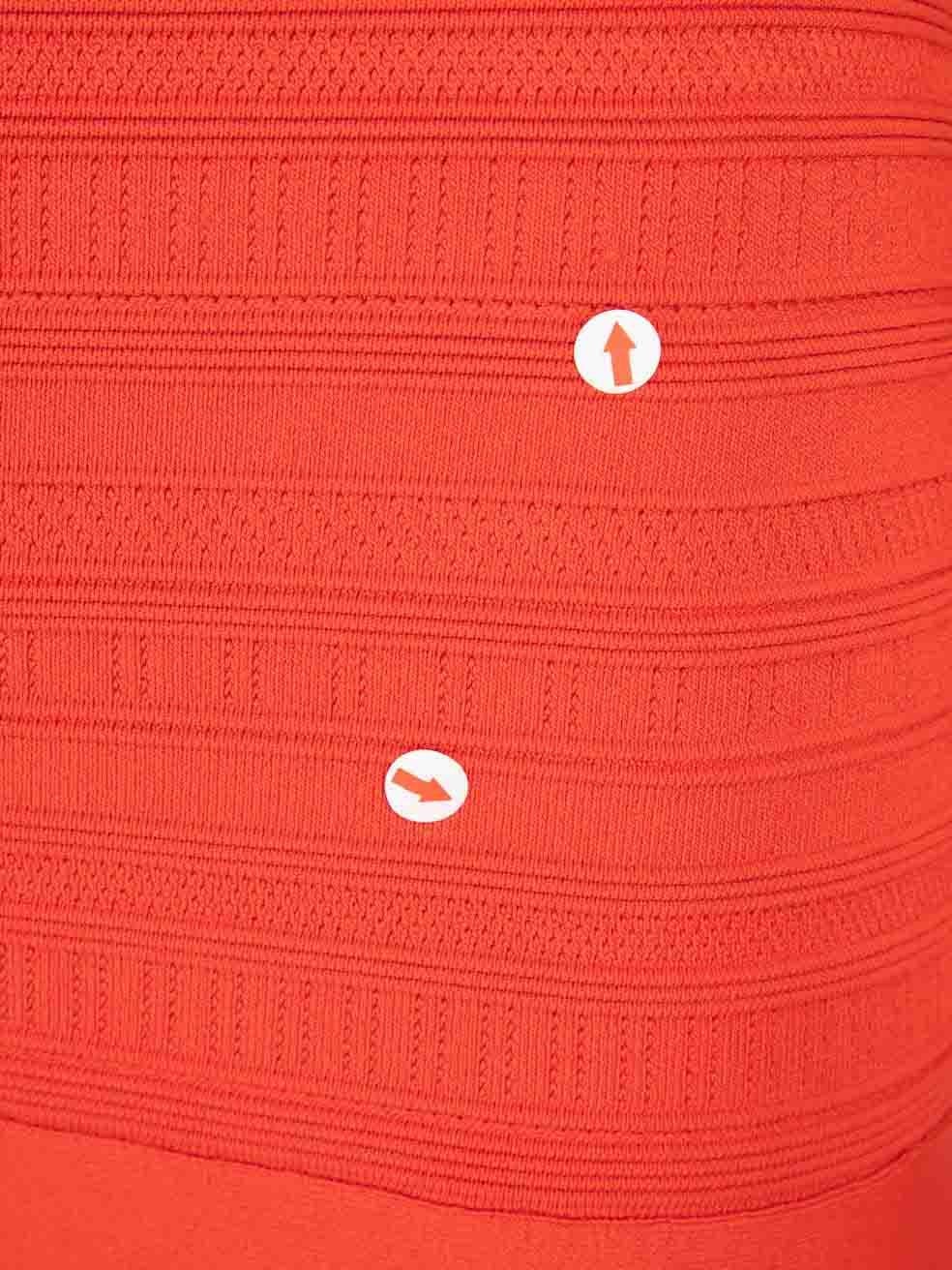 Diane Von Furstenberg - Robe rouge Delta longueur genou, taille S en vente 2
