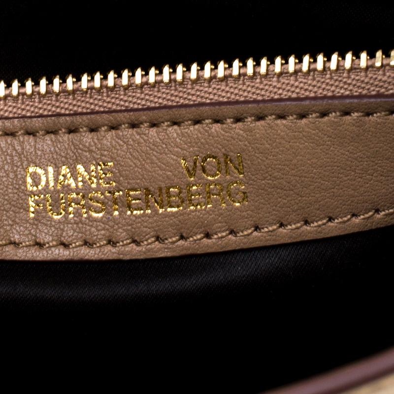 Black Diane Von Furstenberg Red Leather Crossbody Bag
