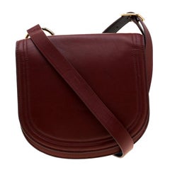 Diane Von Furstenberg Red Leather Crossbody Bag
