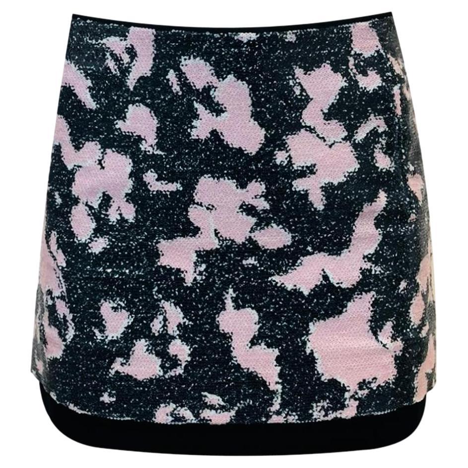 Diane Von Furstenberg Sequin Mini Skirt For Sale