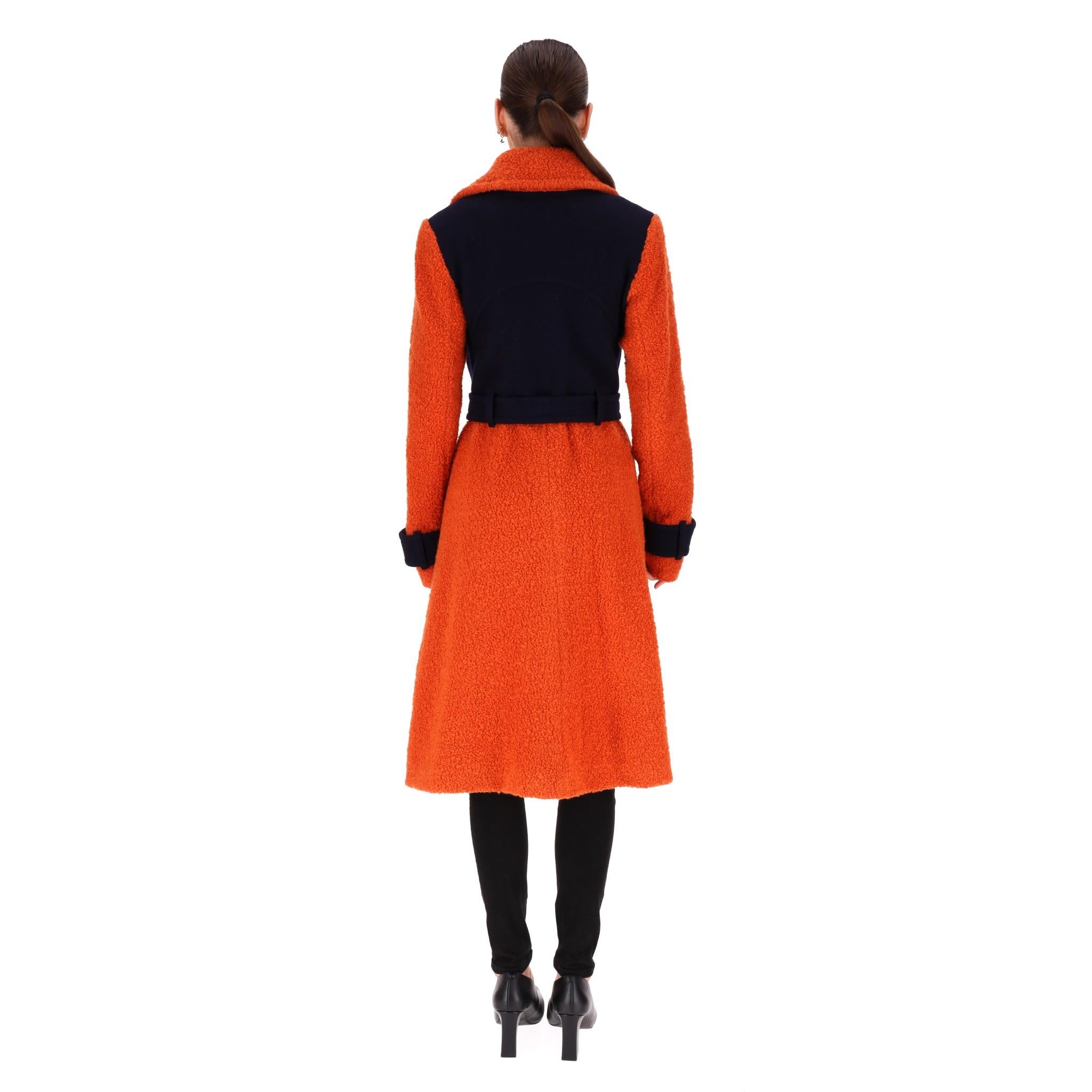 Diane Von Furstenberg Shearling Coat In Excellent Condition For Sale In London, GB