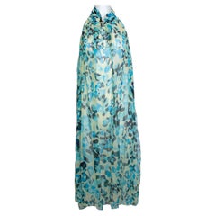 Diane Von Furstenberg, sheer maxi dress