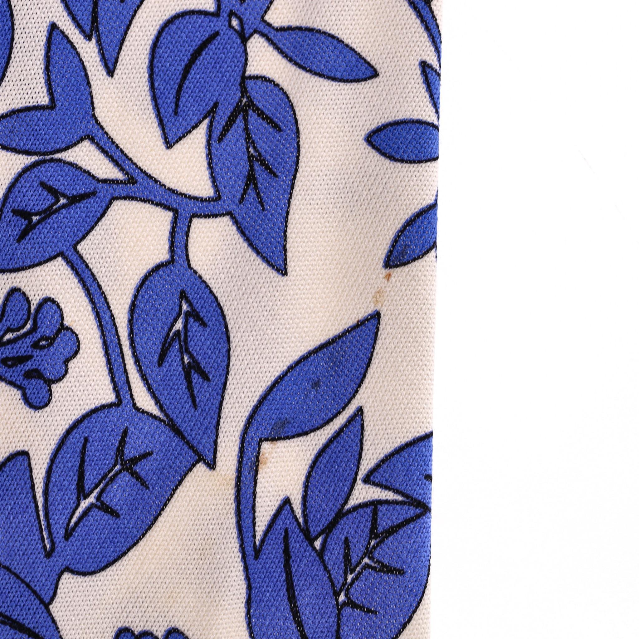 Diane Von Furstenberg Silk Floral Wrap Dress For Sale 3