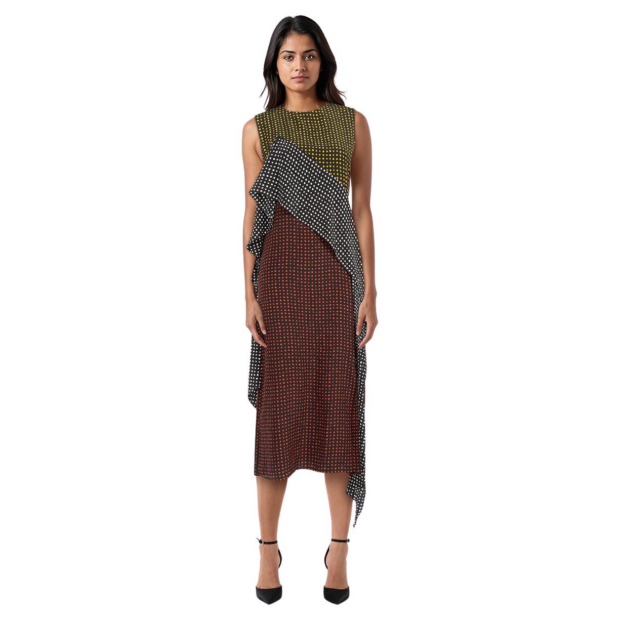 Diane von Furstenberg - Vestito in seta a pois - taglia S