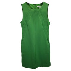 Vestido sin mangas de Diane Von Furstenberg, de poliéster verde