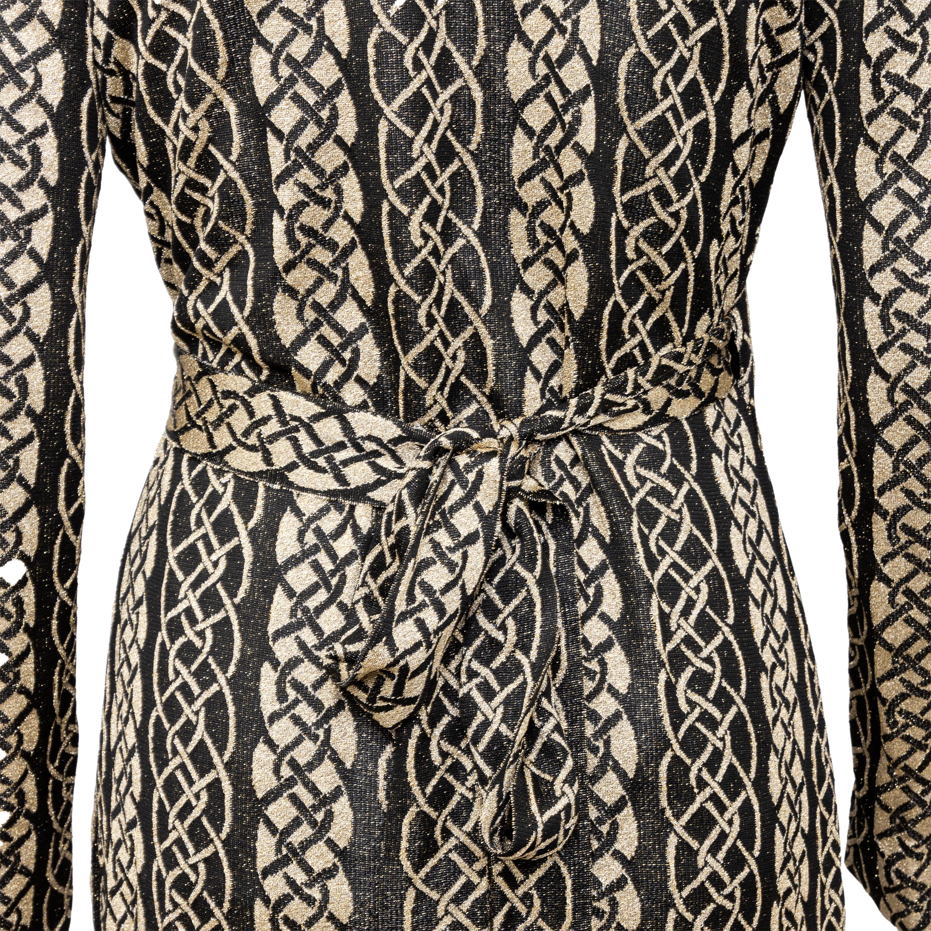 Diane von Furstenberg Sparkling Wrap Dress - '00s In Excellent Condition For Sale In Milano, IT