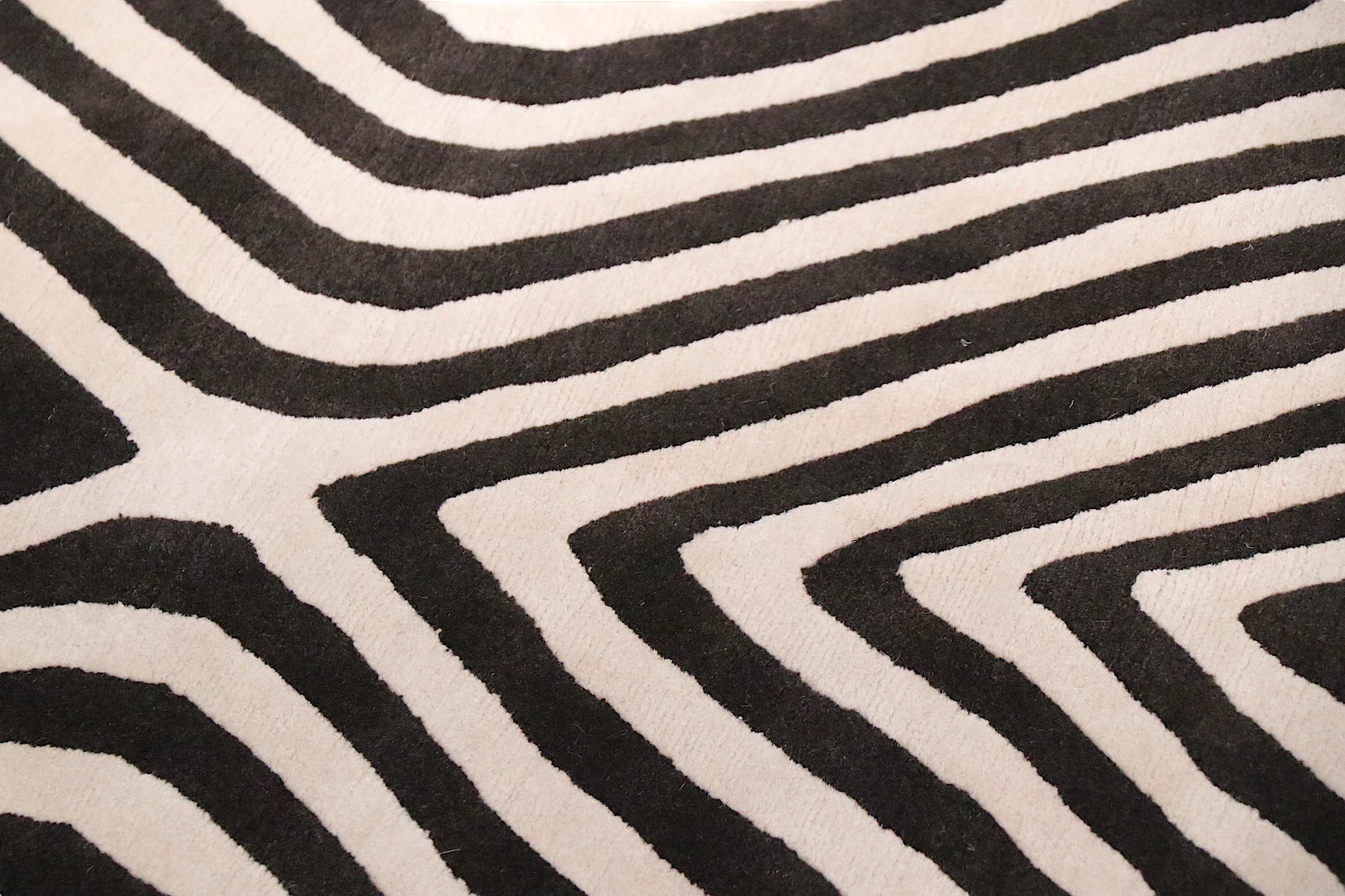 Diane Von Furstenberg Tribal Diamond Pattern Carpet for The Rug Company, c 2019 6