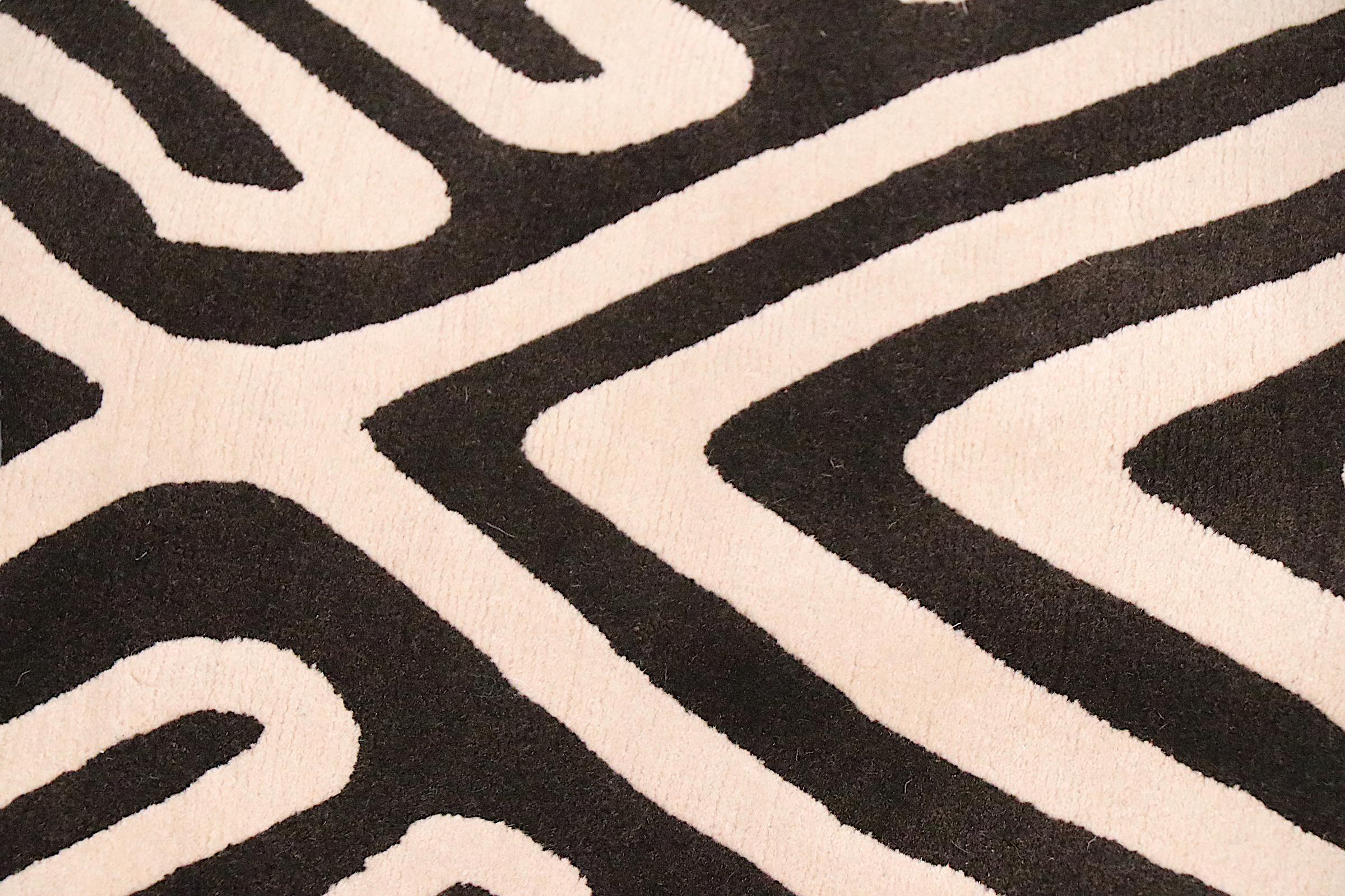 Diane Von Furstenberg Tribal Diamond Pattern Carpet for The Rug Company, c 2019 7