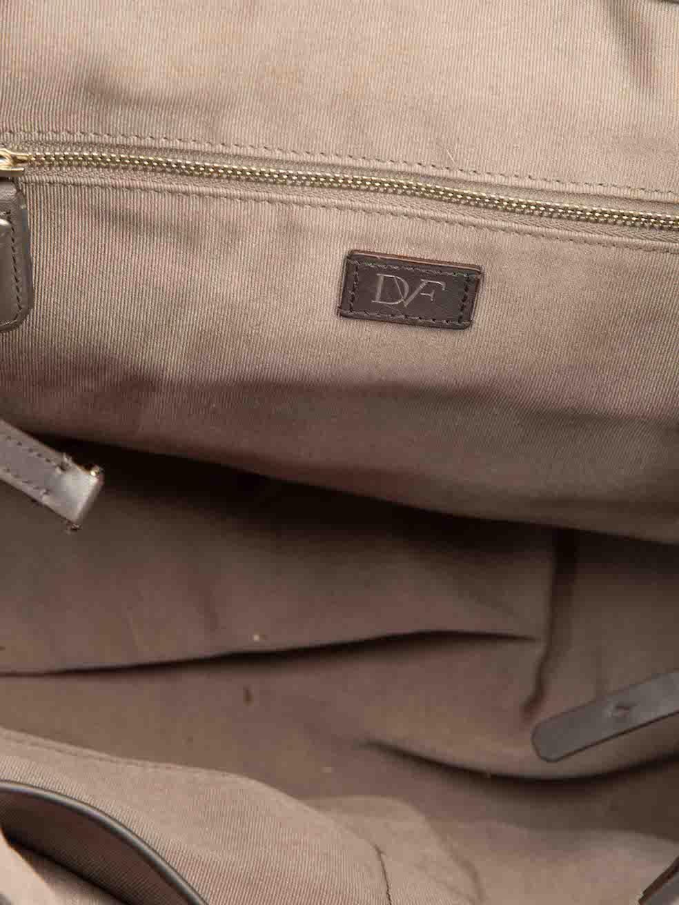 Diane Von Furstenberg Women's Leather Colour Block Crossbody Bag 2