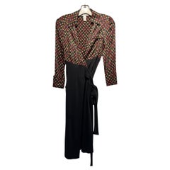 Diane Von Furstenberg Wool Long Sleeve Dress Size 6 
