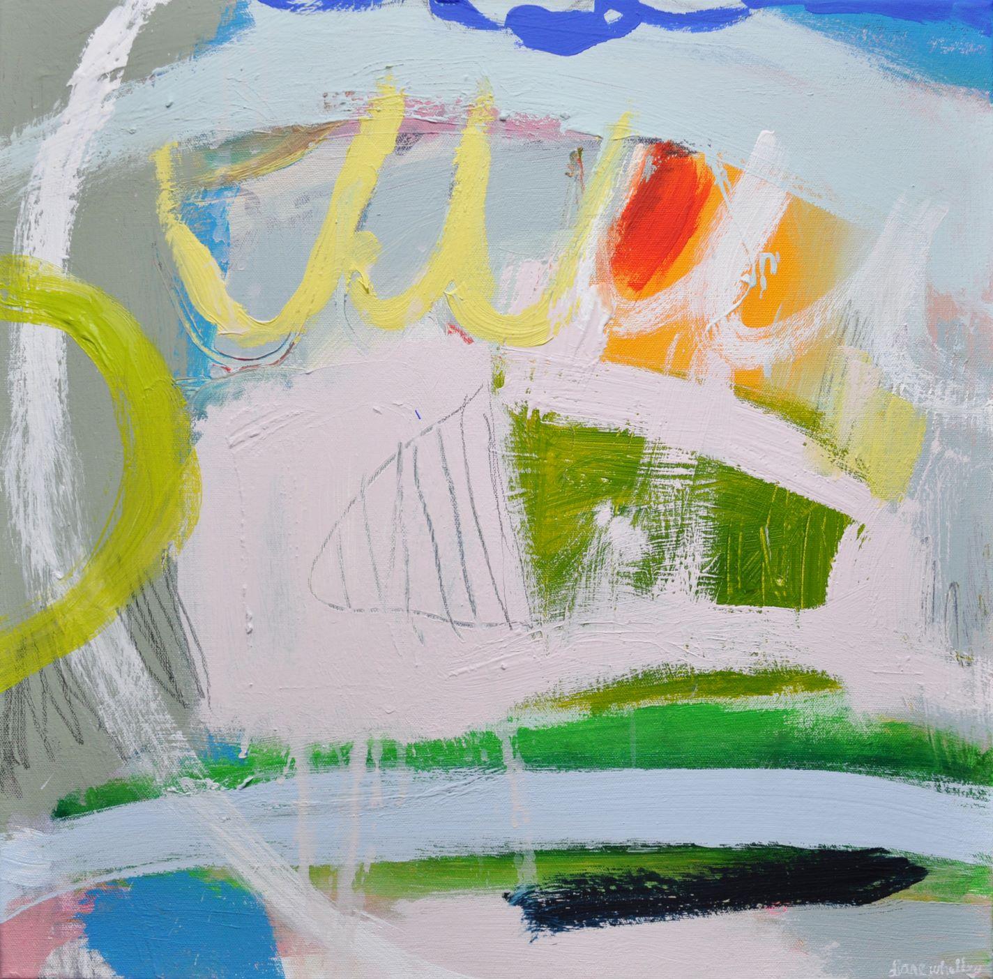 Diane Whalley Flirtatious by Diane Whalley, Contemporary abstract art, Love, Original art For