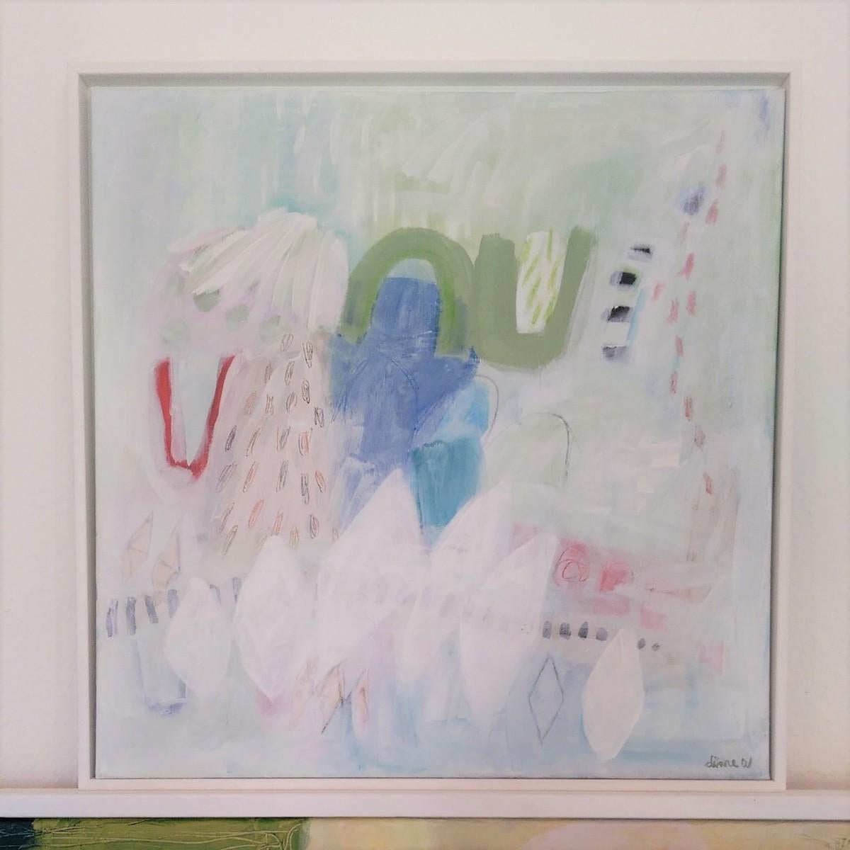 Zeitgenössische abstrakte Kunst, Liebe, Original-Kunst von Diane Whalley (Abstrakt), Painting, von Diane Whalley 