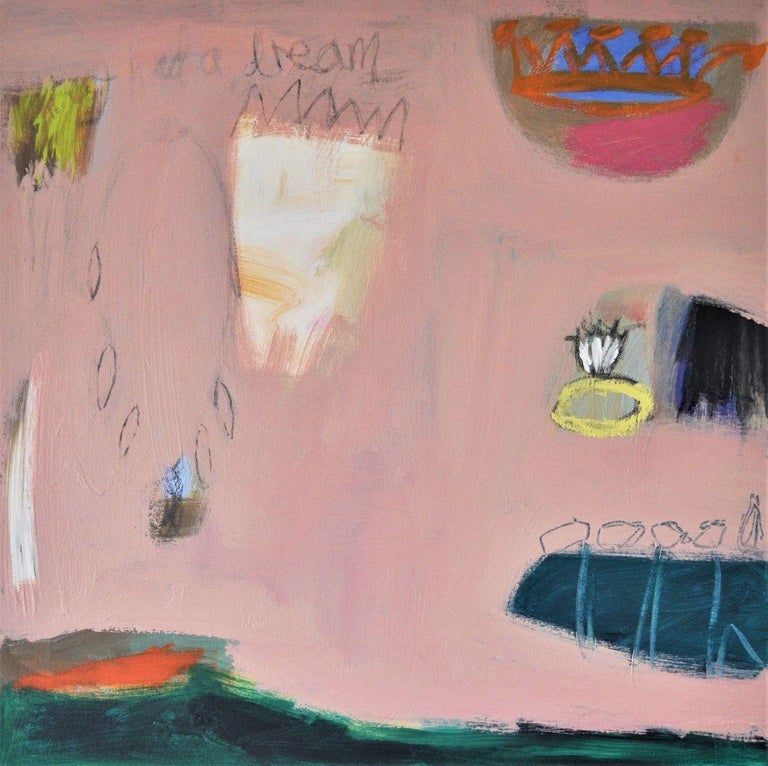 Diane Whalley I had a dream by Diane Whalley, Abstract painting, contemporary art For Sale at