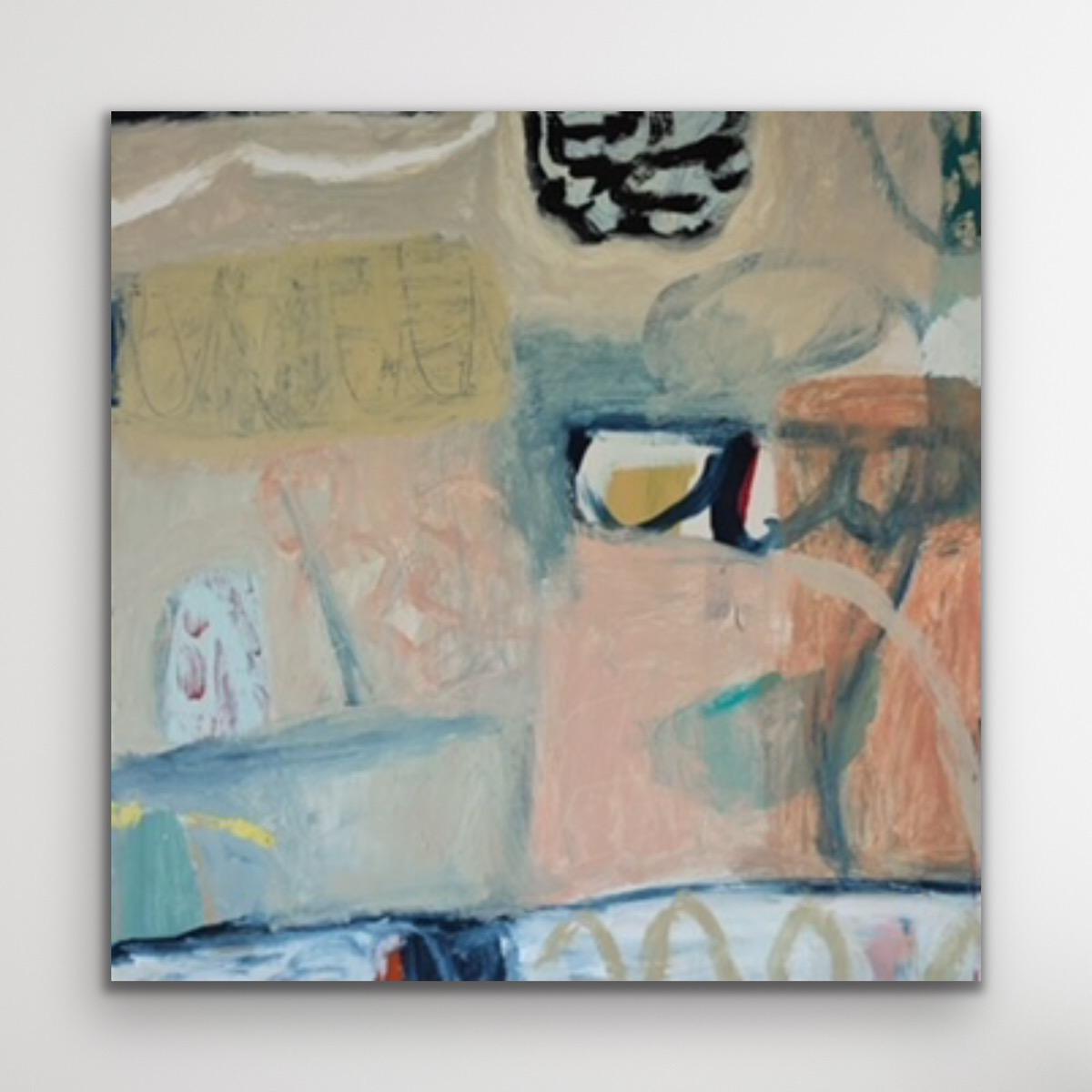 Symphony of the Sand von Diane Whalley, zeitgenössische Kunst, Original abstrakte Kunst (Abstrakt), Painting, von Diane Whalley 