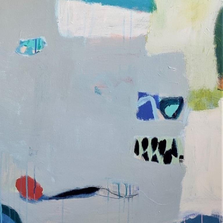 Diane Whalley, Escape to the Coast, Original abstract painting 3