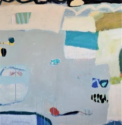 Diane Whalley, Escape to the Coast, Original abstract painting