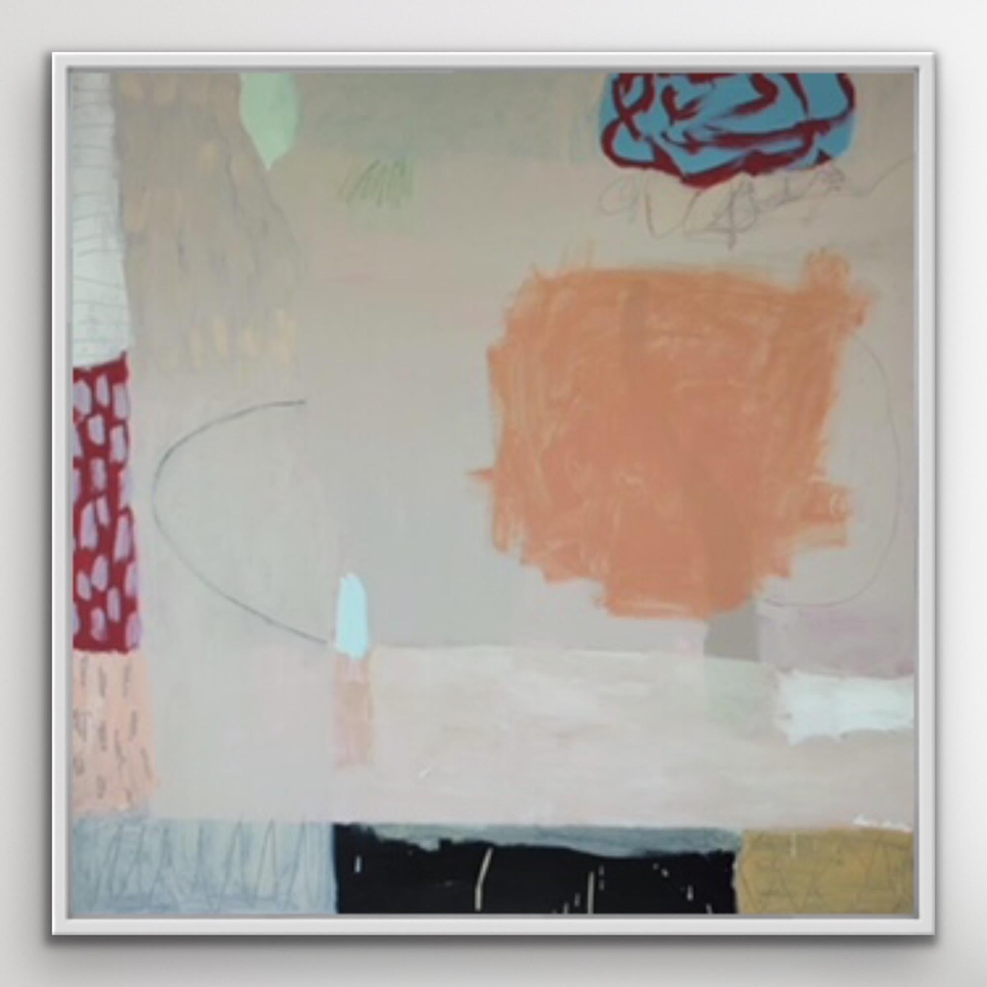 Foraging, Diane Whalley, Abstraktes Gemälde, Original-Kunstwerke im Angebot im Angebot 2