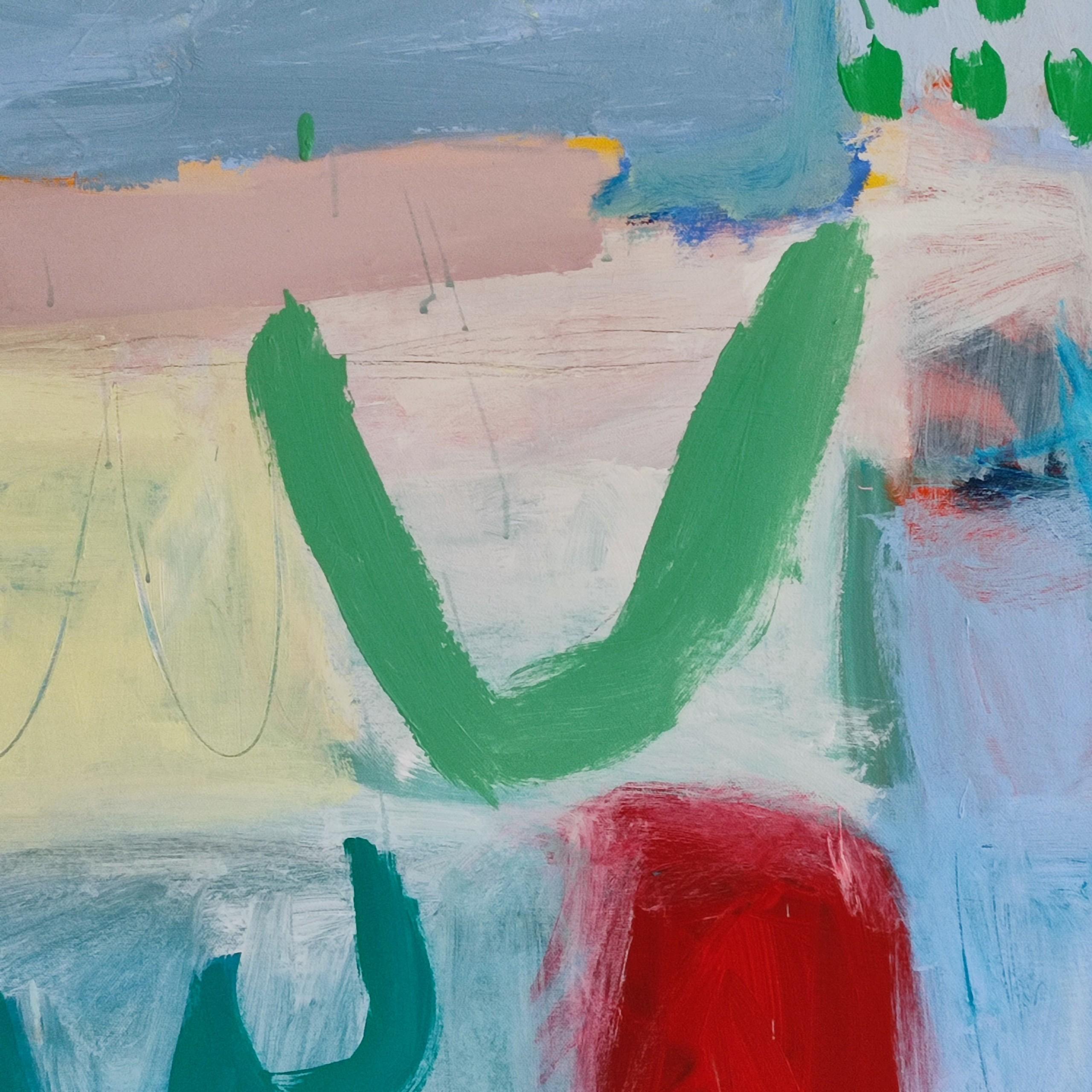 È un giorno fantastico - Painting di Diane Whalley