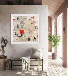 Staccato, original painting, abstract, contemporary