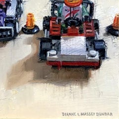 "And They're Off!" (2023) By Dianne L Massey Dunbar, Original Oil Still-Life