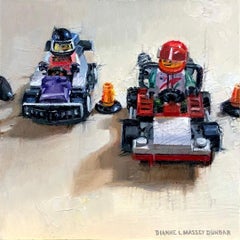"And They're Off!" (2023) By Dianne L Massey Dunbar, Original Oil Still-Life