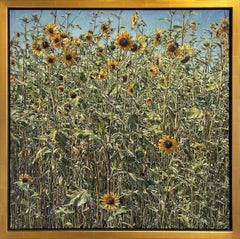 "Reaching Higher" (2024) By Dianne L Massey Dunbar, Oil on Board
