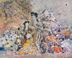 Chinese Contemporary Art by Diao Qing-Chun - Painting Of The Serving Girl No.3