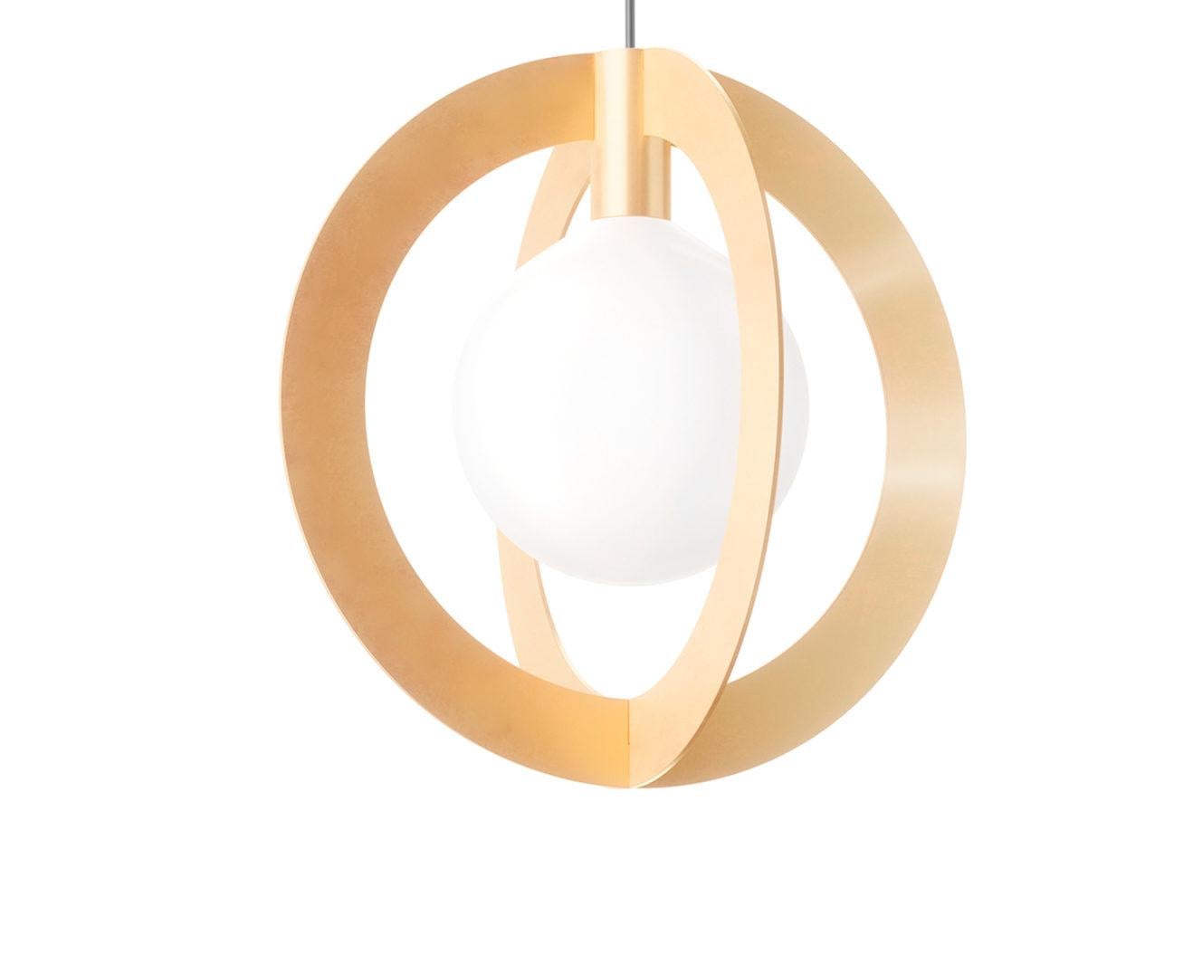 Russian Diaradius, Contemporary Pendant Lamps, Brass