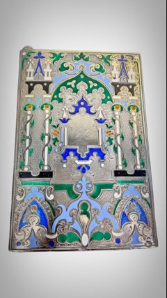 Diary In Silver And Art Deco Enamels