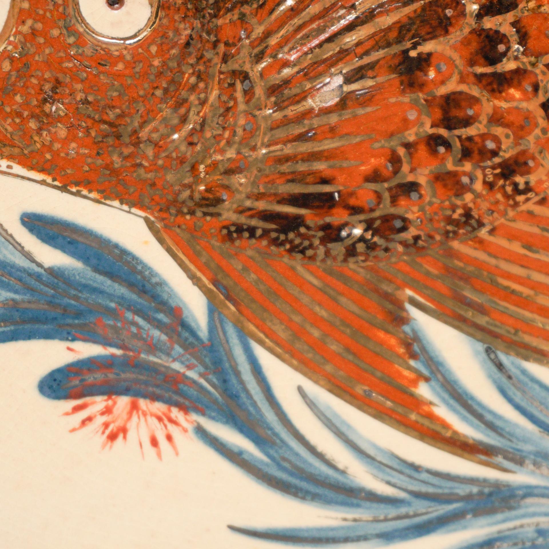 Obra de cerámica pintada a mano de Díaz Costa, hacia 1960 en venta 4