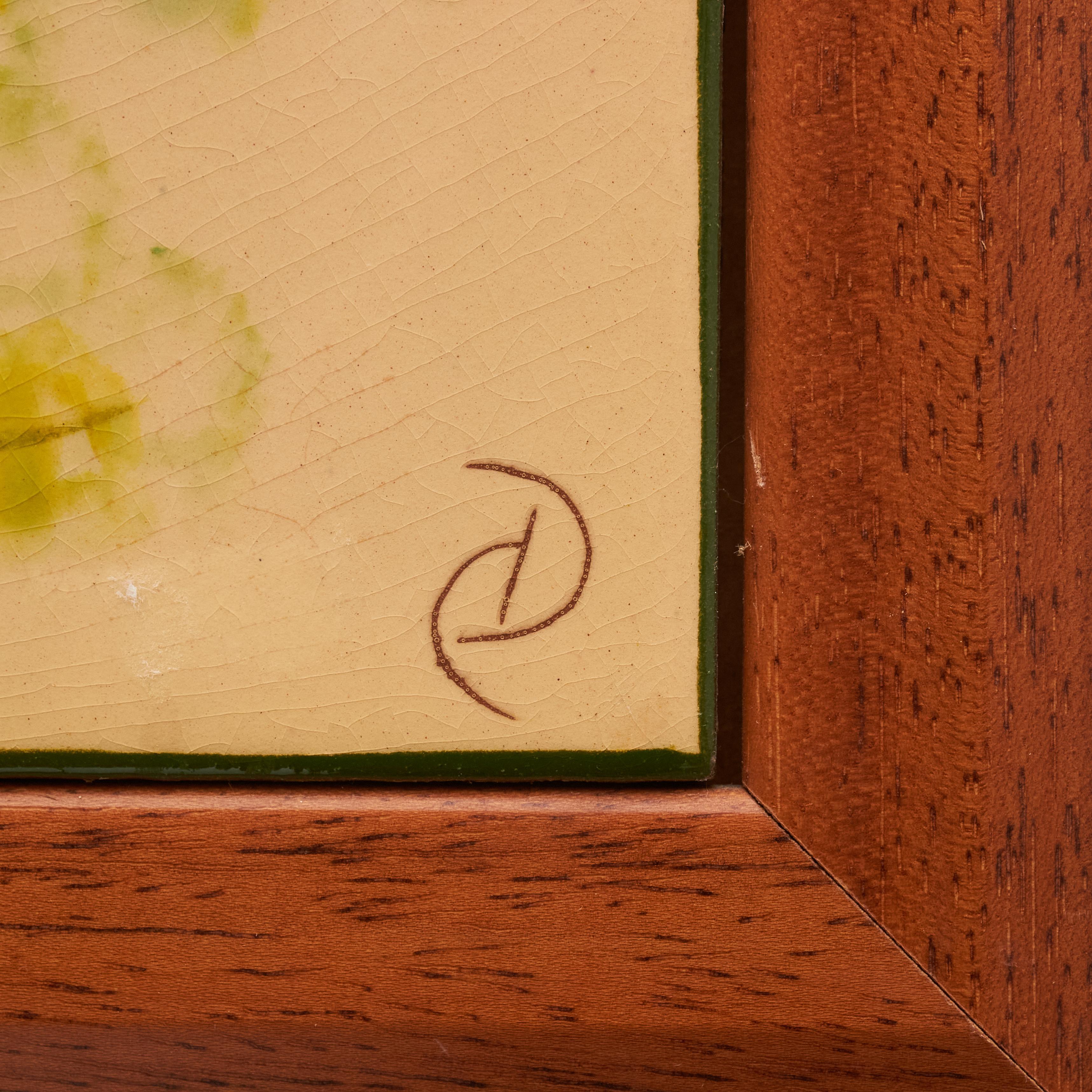 Diaz Costa Cerámica Pintada a Mano Obra de Arte Pájaro, circa 1960 Español en venta