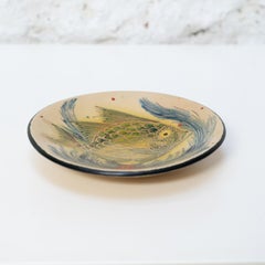 Diaz Costa Hand Painted Color Plate, circa 1960