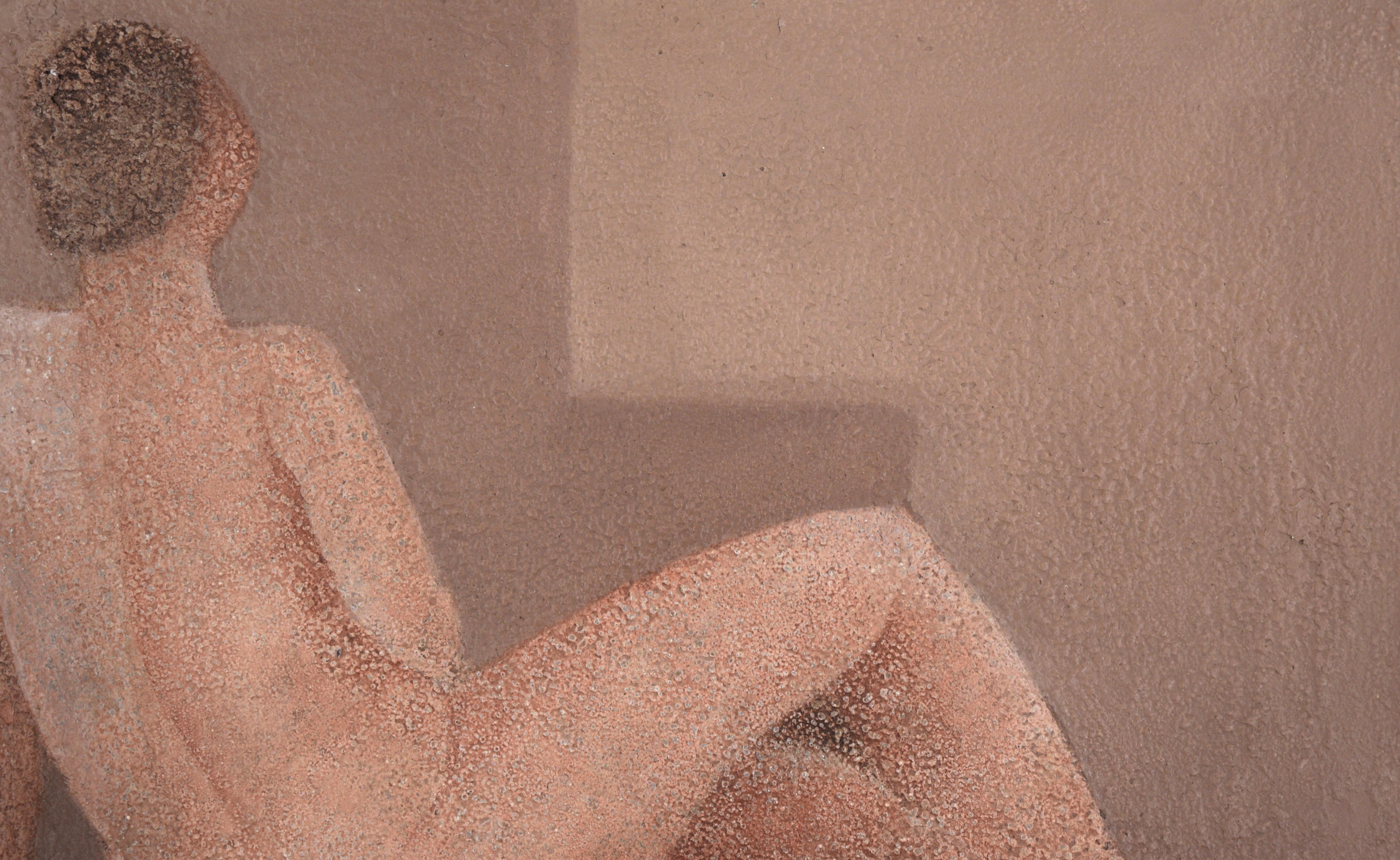 Figure féminine nue couchée moderne  en vente 2