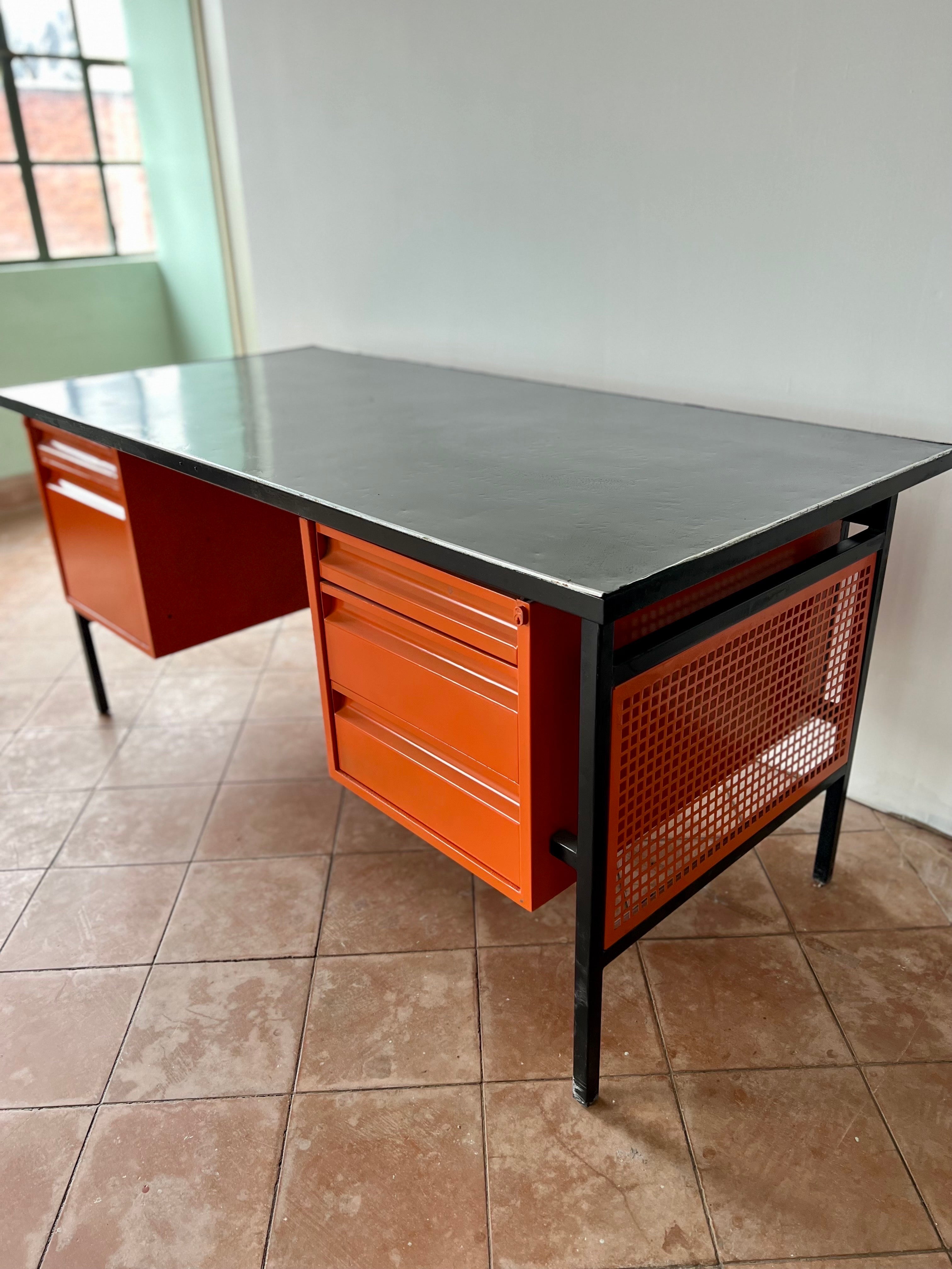 Mid-20th Century Díaz Infante Desk for DM Nacional For Sale