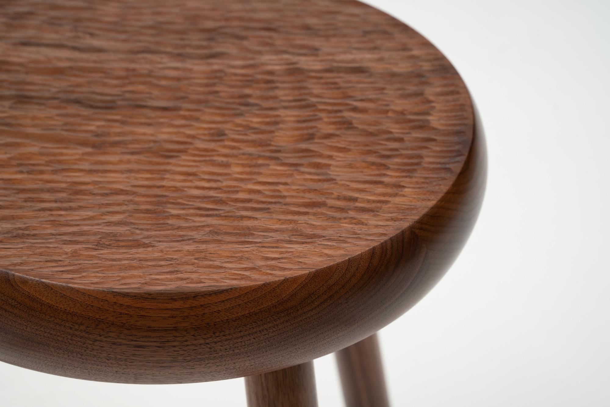 Dibbet Stool by De JONG & Co. In New Condition For Sale In Los Angeles, CA