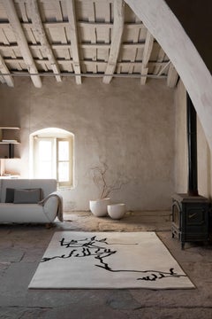 Tapisibujo Tinta 1957 d'Eduardo Chillida pour Nanimarquina