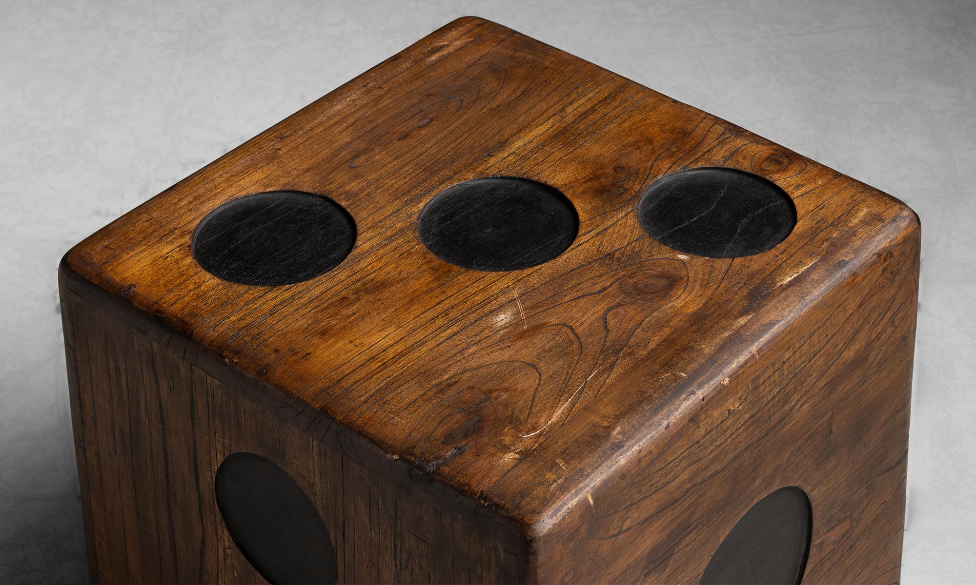 English Dice Cube Table, England 1950