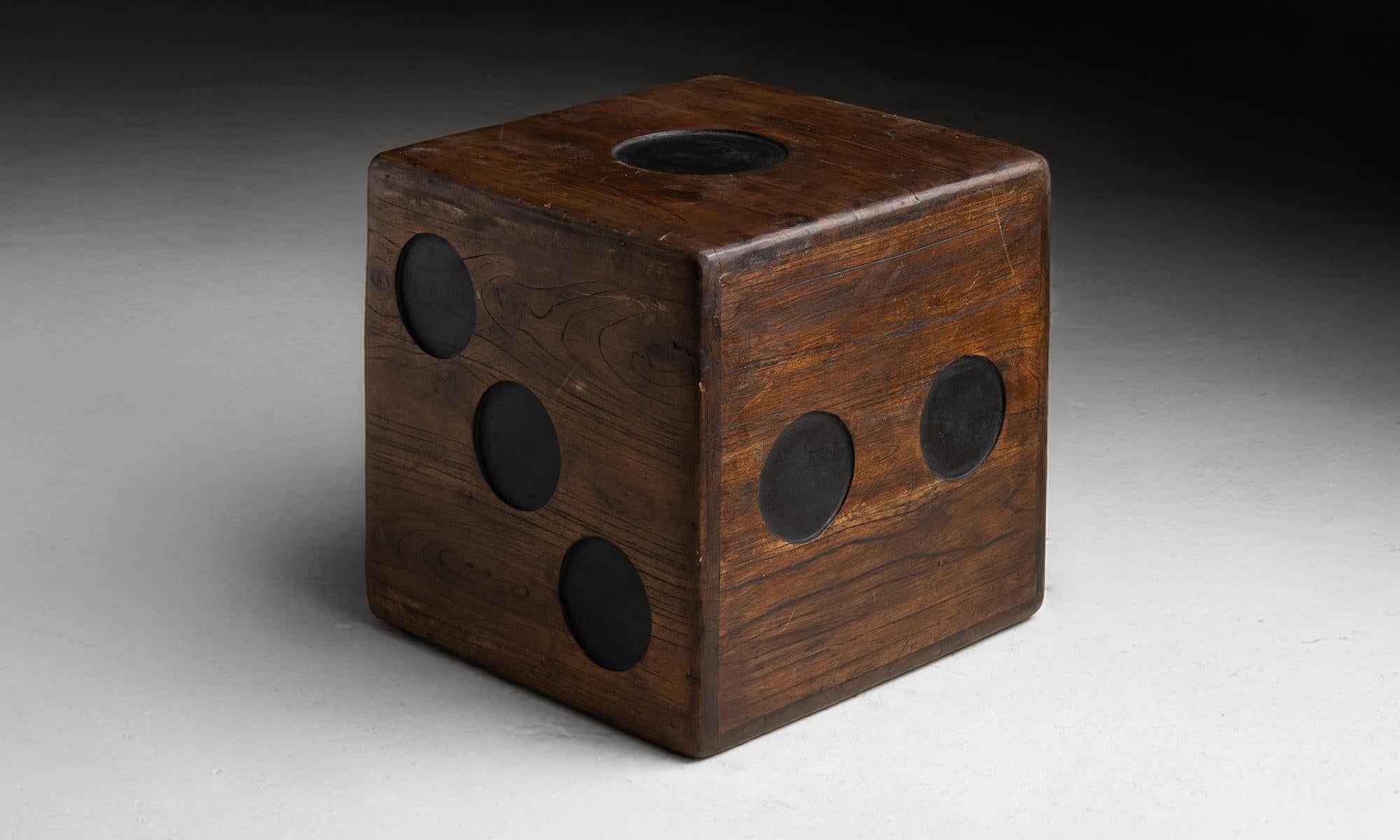Mid-20th Century Dice Cube Table, England 1950