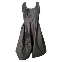 Dice Kayak Black Mini Dress, Size 40