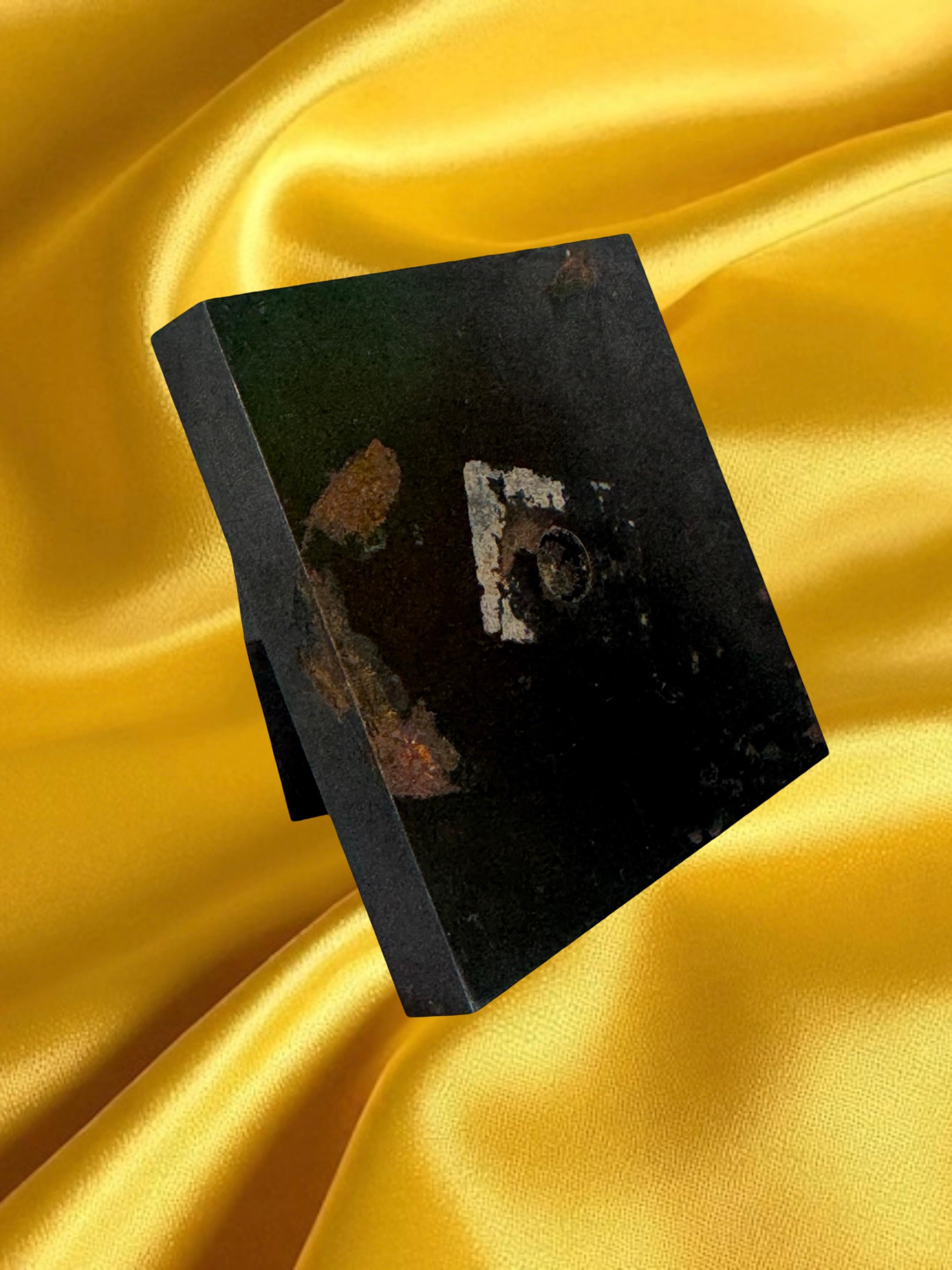 Dice Steel Metal Sculpture or Paper Weight Mid-Century Modern, German, 1970s im Angebot 9