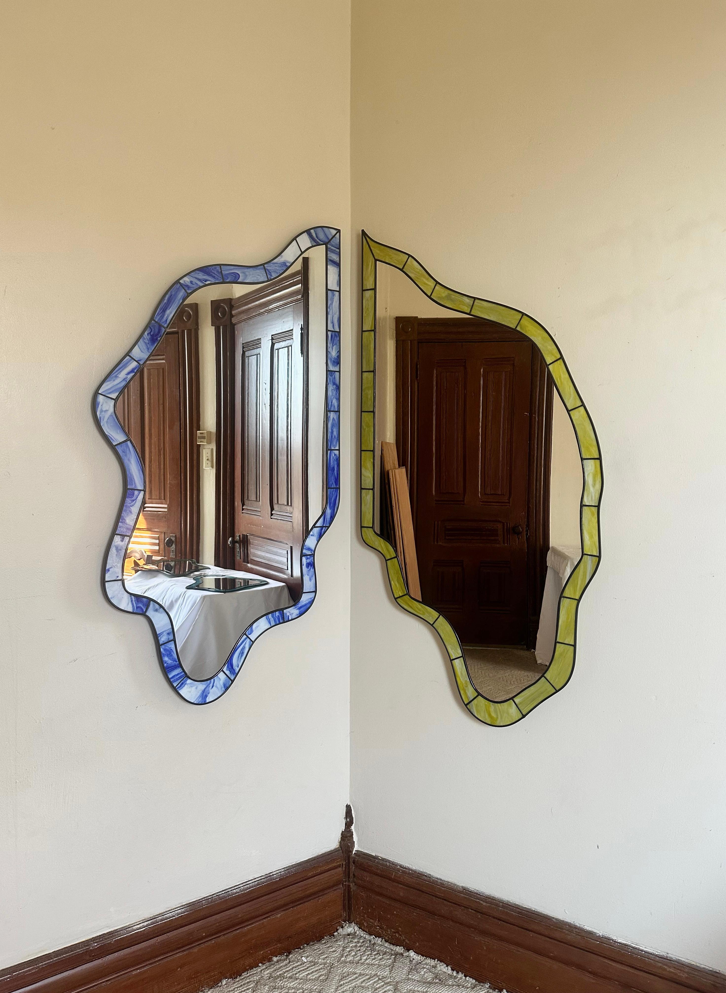 Contemporary Dichotomy Mirror Set For Sale