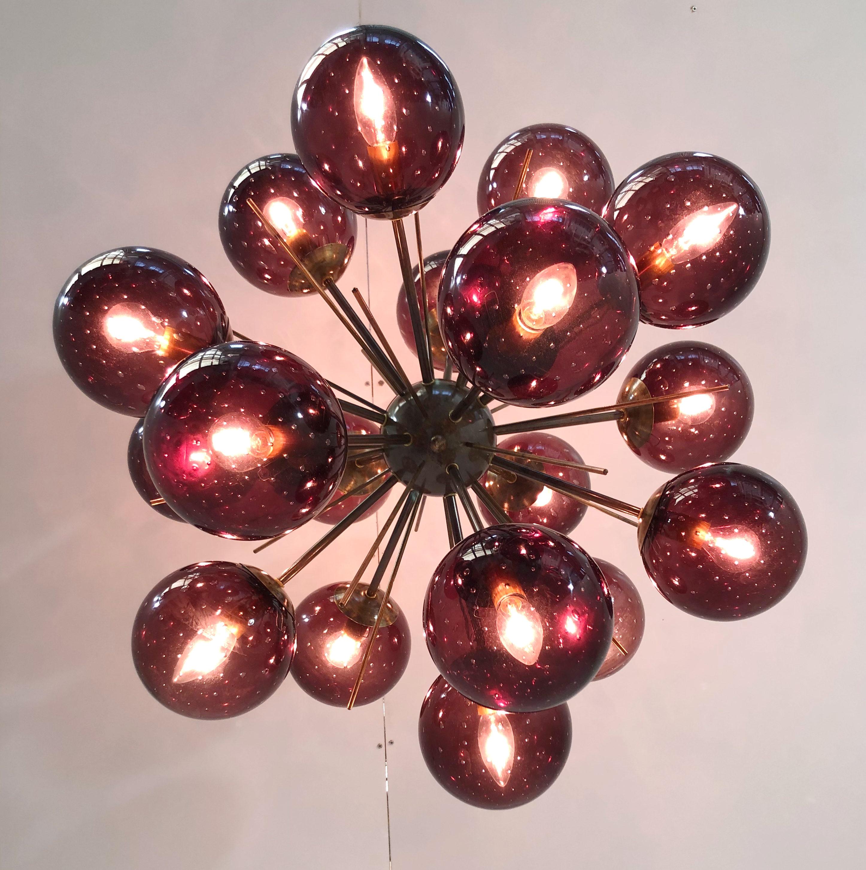 Diciotto Sputnik Chandelier by Fabio Ltd For Sale 3