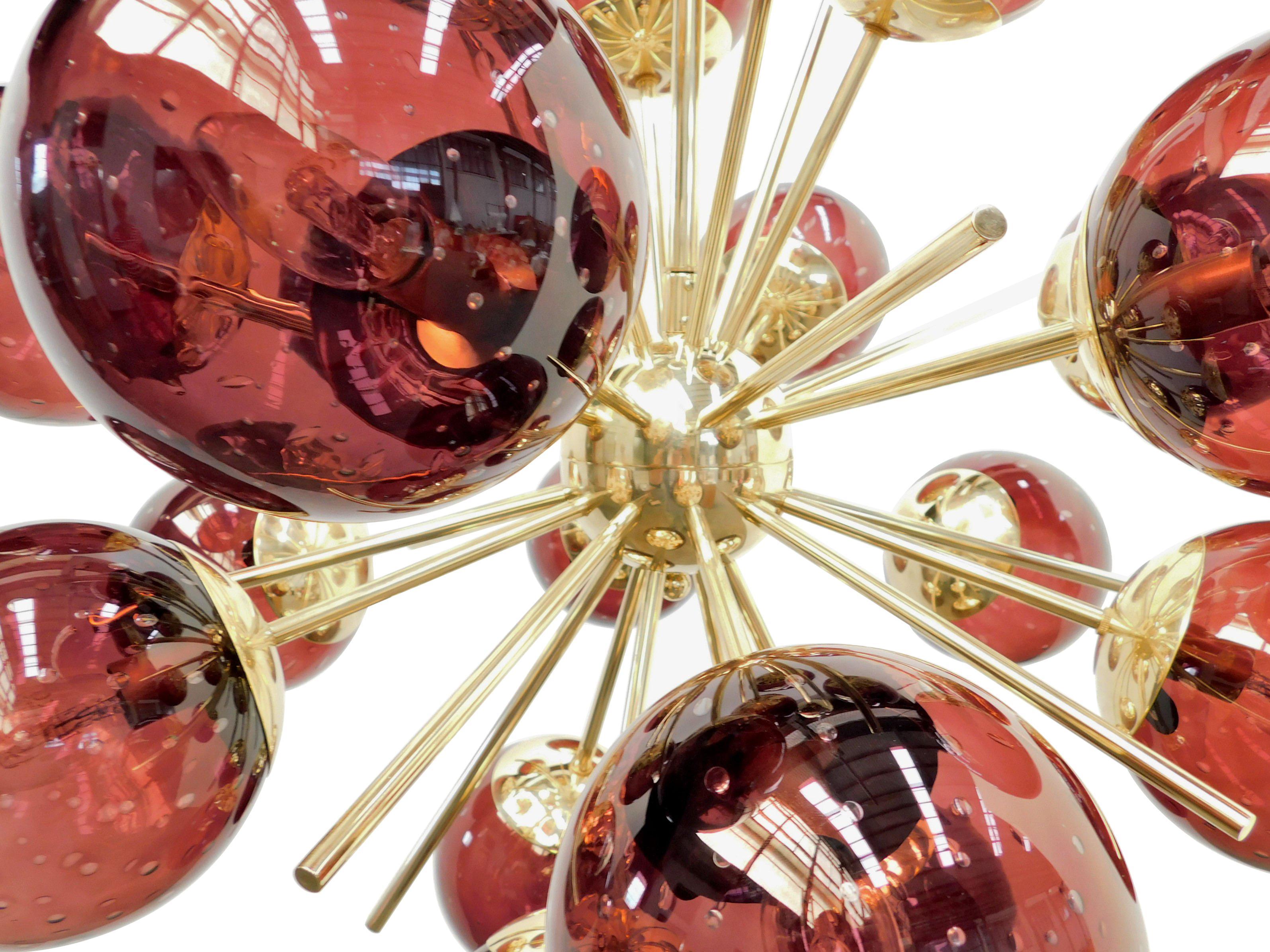 italien Lustre Spoutnik de Fabio Ltd en vente