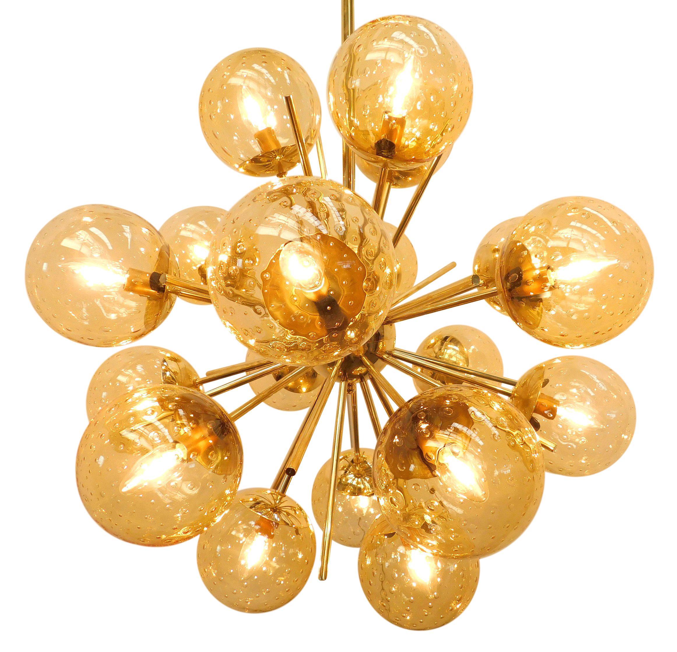 Italiano Lampadario Diciotto Sputnik di Fabio Ltd in vendita