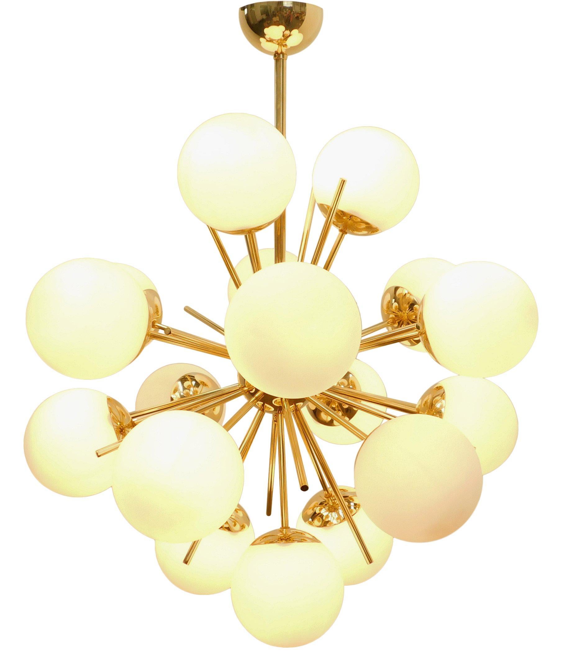Italiano Lampadario Diciotto Sputnik di Fabio Ltd in vendita
