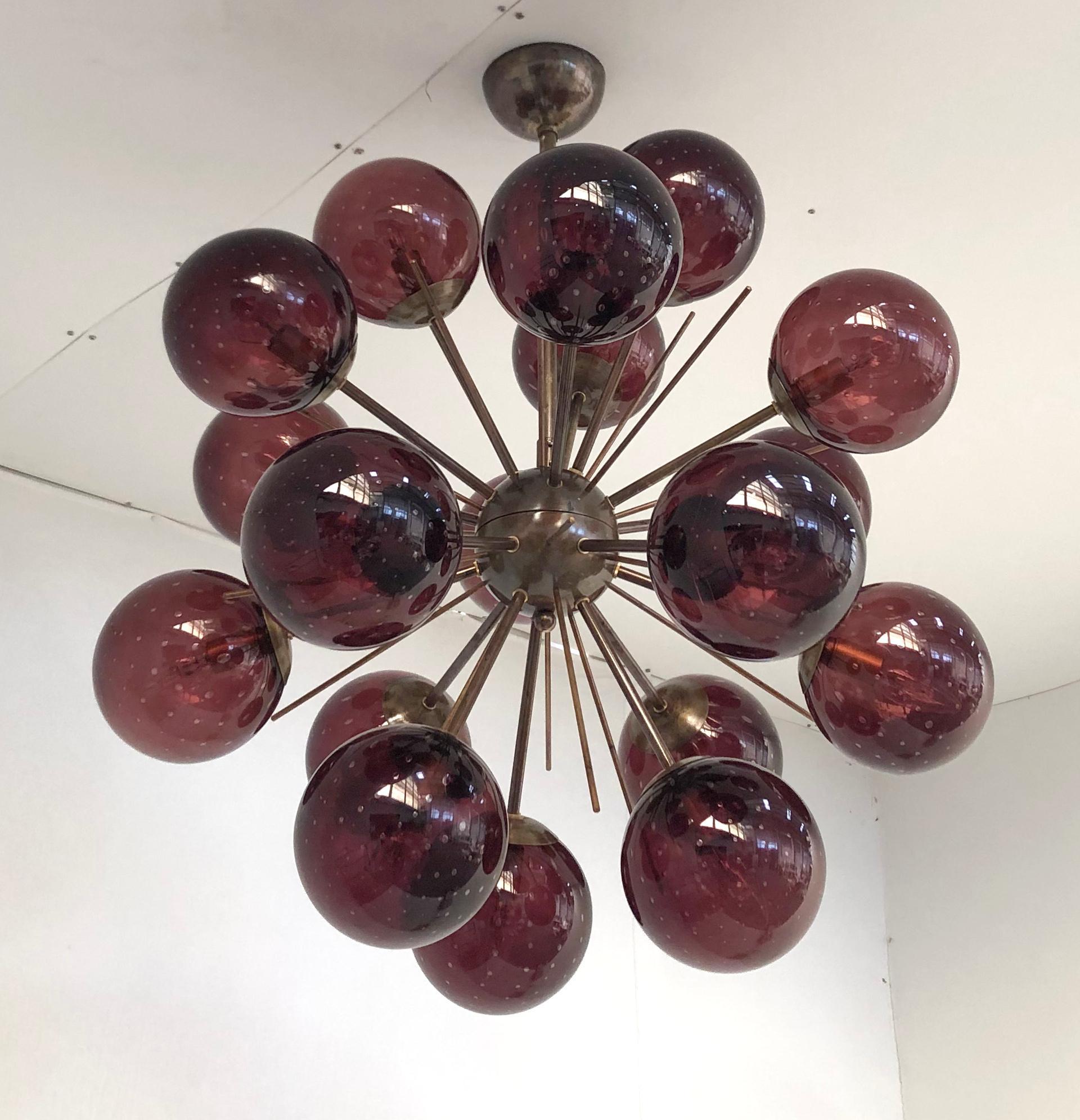Italiano Lampadario Diciotto Sputnik di Fabio Ltd in vendita