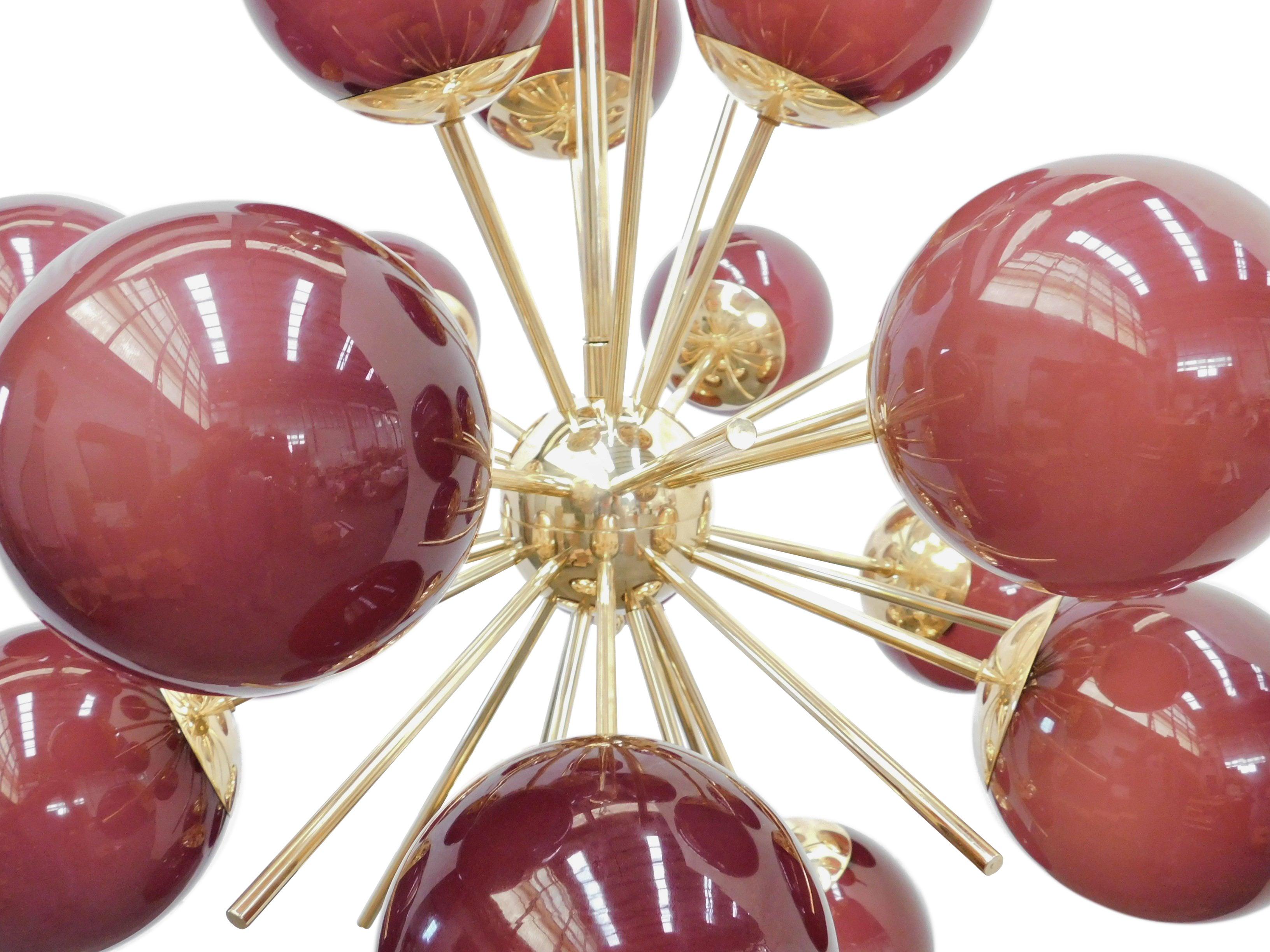 Italiano Lampadario Diciotto Sputnik di Fabio Ltd in vendita