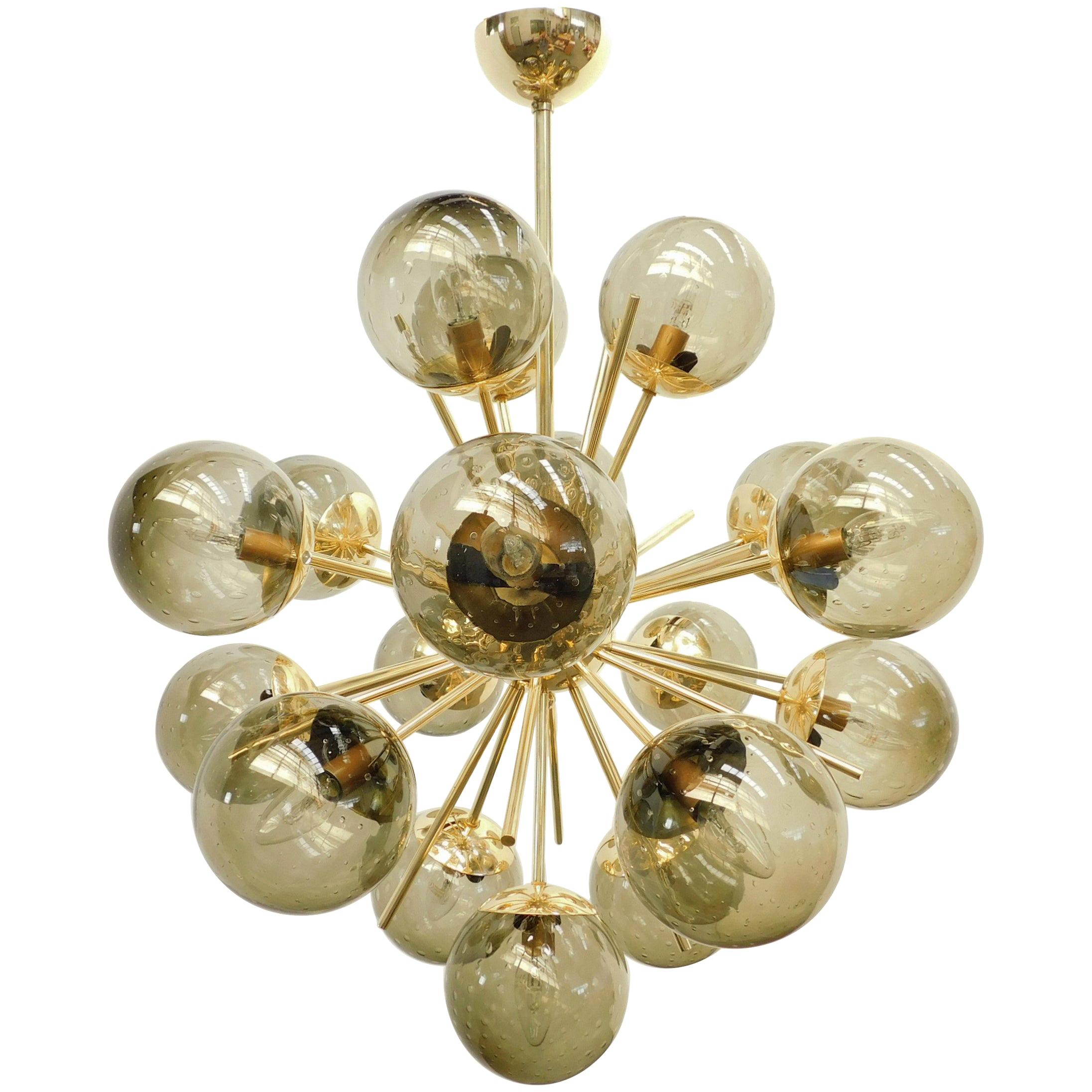 Diciotto Sputnik Chandelier by Fabio Ltd For Sale