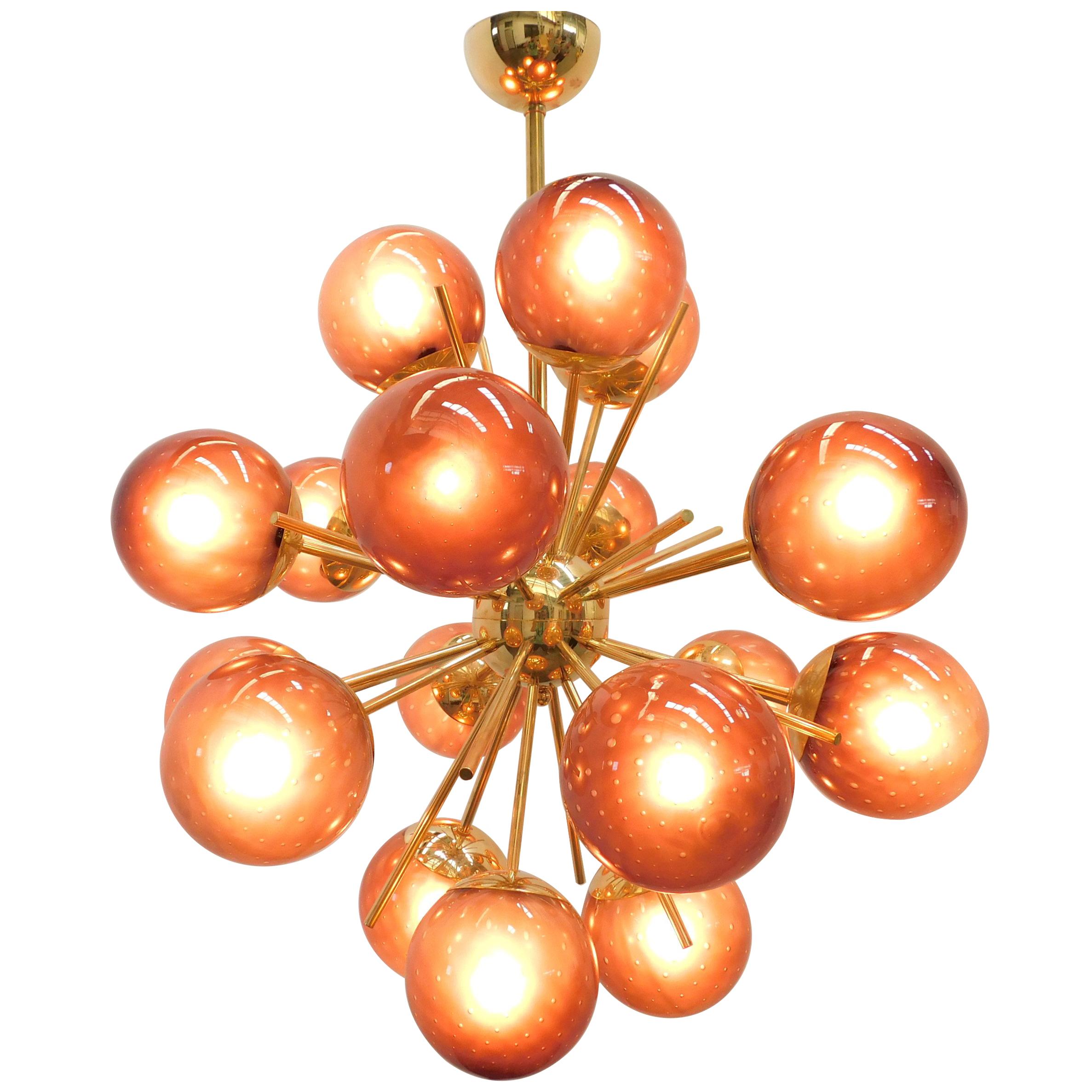 Mid-Century Modern Diciotto Sputnik Chandelier by Fabio Ltd For Sale